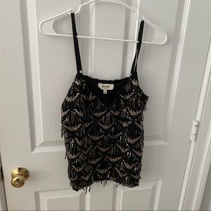 Anthropologie sparkly top